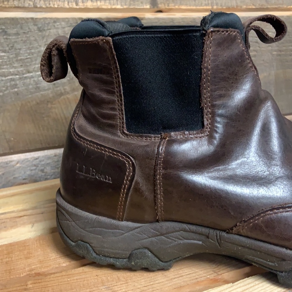 SOLD LL BEAN Insulated Chelsea Boots Waterproof 9 W - Picture 2 of 13
